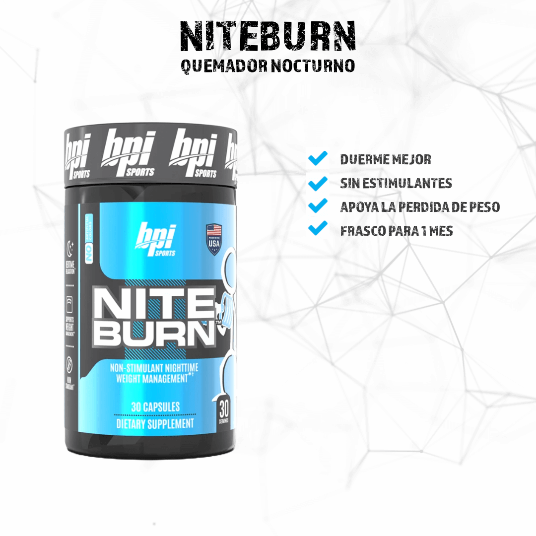 Quemador de Grasa Nocturno Bpi Sports Niteburn