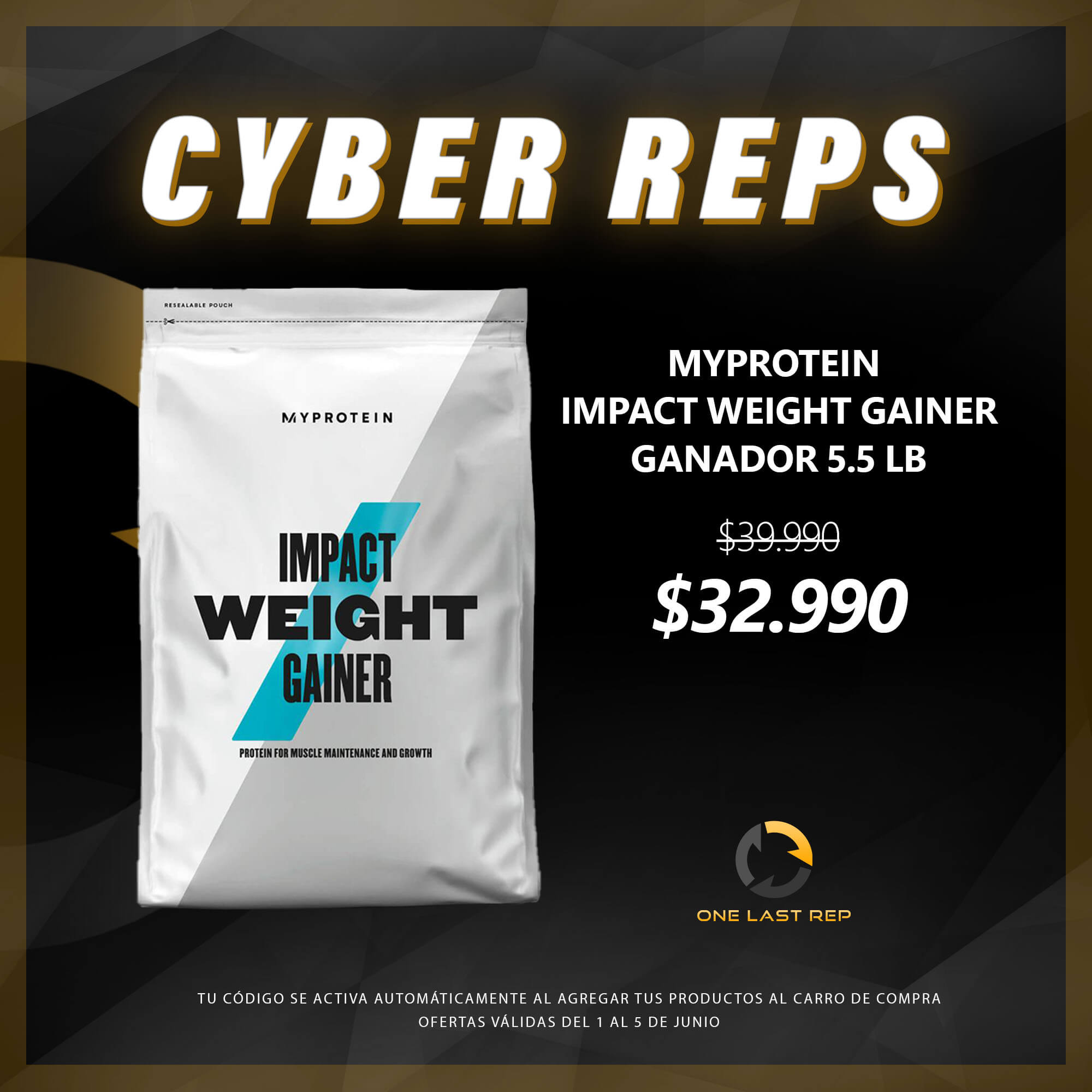 MYPROTEIN Impact Weight Gainer